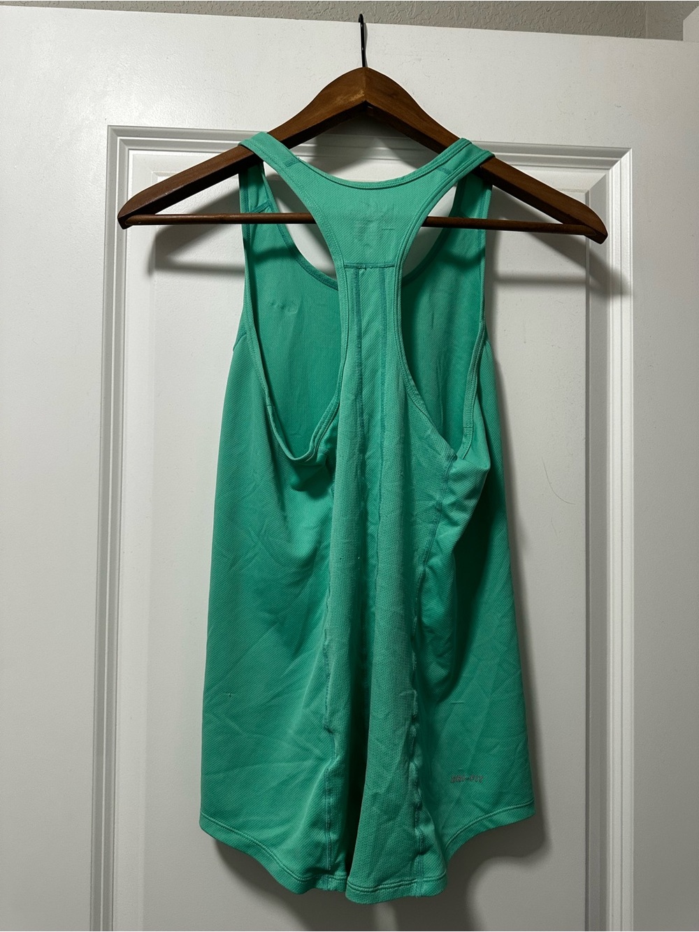 Nike Women's Teal Athletic Tank Top - Picture 2 of 2